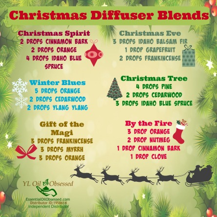 christmas diffuser blends