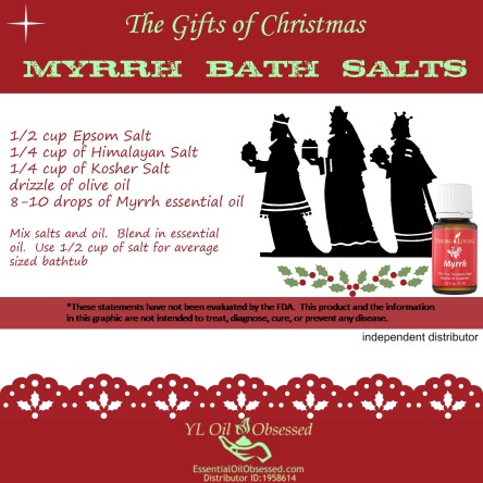 Myrrh bath salts