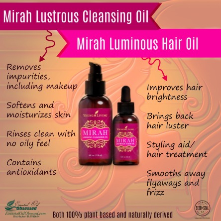 Mirah cleansing oil and hair oil